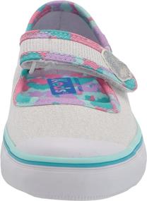 img 3 attached to Keds Girls Harper Sneaker Little Girls' Shoes at Flats