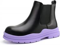 children's chelsea boots with zippers - stylish ankle booties for boys and girls by brooman logo