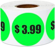 get organized with 1200 green 1.5-inch labels for pricing and sales – just $3.99! logo