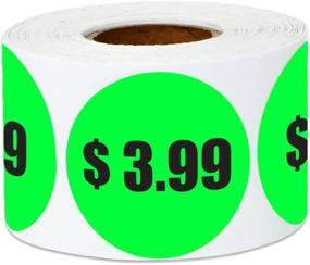 img 4 attached to Get Organized With 1200 Green 1.5-Inch Labels For Pricing And Sales – Just $3.99!
