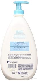 img 1 attached to Baby Dove Rich Moisture Face and Body Lotion: Hydrating 20 Fl Oz (Pack of 4)