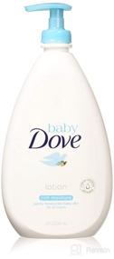 img 2 attached to Baby Dove Rich Moisture Face and Body Lotion: Hydrating 20 Fl Oz (Pack of 4)