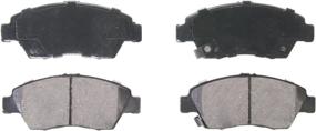 img 4 attached to 🚙 Wagner ZD621 QuickStop Ceramic Disc Brake Pads