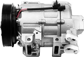 img 4 attached to 🔧 SCITOO AC Compressor for Altima 2007-2012 & Sentra 2007-2009 - 2.5L CO 10886C