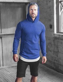 img 2 attached to 👕 COOFANDY Fashion Sweatshirts: Perfect Athletic Pullovers for Men's Active Clothing