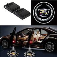 2pcs car door logo light wireless led welcome projector ghost shadow light magnetic sensor car emblem lamp logo