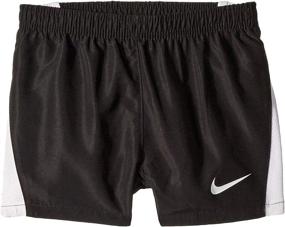 img 2 attached to Active Nike Little Black Girls' Clothing: Girls Shorts