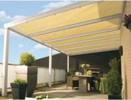 10'x20' uv block sun shade canopy with grommets for outdoor pergola, patio, garden deck by doeworks - shade cloth logo