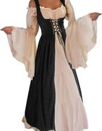 step back in time with abaowedding's elegant medieval renaissance costume for women logo