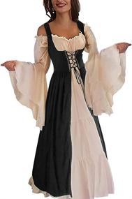 img 3 attached to Step Back In Time With Abaowedding'S Elegant Medieval Renaissance Costume For Women