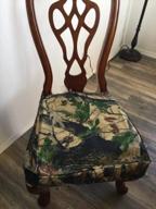 custom waterproof oxford camo chair covers with anti-slip backing, set of two - ideal upholstery material for your chairs with a stylish design logo