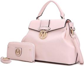 img 4 attached to MKF Crossbody Satchel Wristlet Wallet Women's Handbags & Wallets at Satchels