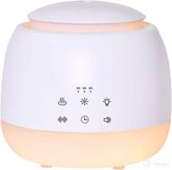 vonokee aromatherapy essential oil diffuser with white noise machine, mist humidifier & led color lights - 10 soothing sounds, night light, timer, waterless auto shut off sleep sound machine (white) логотип