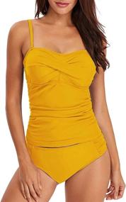 img 4 attached to 👙 BIKINX Control Tankini Swimwear for Women's Clothing, via Swimsuits & Cover Ups