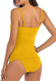 img 2 attached to 👙 BIKINX Control Tankini Swimwear for Women's Clothing, via Swimsuits & Cover Ups