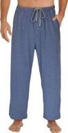 мужские длинные пижамные штаны от everdream - непревзойденный комфорт из трикотажа из джерси логотип