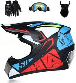 img 1 attached to Senhill Motocross Offroad Motorcycle Goggles Motorcycle & Powersports via Protective Gear