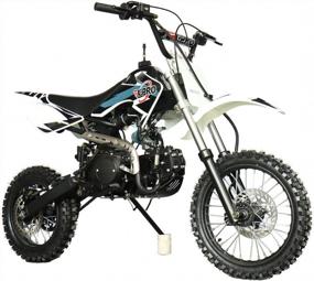 img 1 attached to X-PRO Bolt 125Cc Zongshen Engine Youth Dirt Bike With 4-Speed Manual Transmission And Large 14"/12" Tires - Perfect Pit Bike For Kids (Black)