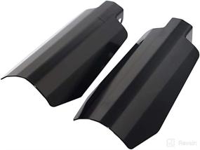 img 3 attached to 🏍️ Motorcycle Black Coffin Cut Handguard Hand Guards Wind Cold Protector - Bid4ze Pair for Harley Dyna 06 and older Baggers FXR's with Upgraded Controls (Small)