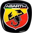 abarth 21548 official sticker logo logo
