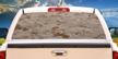 transform your truck with signmission's view-thru camo rear window graphic - desert camo design logo