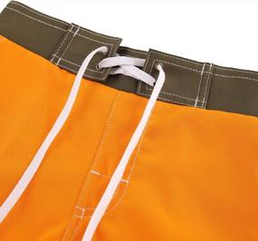 img 2 attached to Women'S Yaluntalun Board Shorts Swim Trunks Quick Dry Sports Bottom With Inner Liner