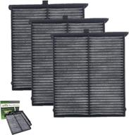 fd811 cabin air filter 3-pack for mazda 3, mazda 6, and cx-5 - replaces cf11811 and kd45-61-j6x логотип