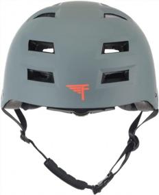 img 4 attached to Регулируемый легкий многоцелевой спортивный шлем для детей и взрослых — двойной сертификат для скейтбординга, катания на роликах, пого, электроскутера, сноуборда и многого другого — шлем Flybar