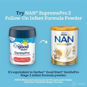 img 3 attached to Nestlé NAN SUPREMEpro 2, Premium Follow-on Baby Formula, 6-12 Months – 800g