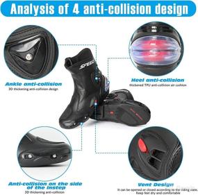 img 3 attached to Motorcycle Riding Boots Motocross Dirtbike
