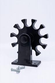 img 1 attached to LLDSIMEX R8 Collet Rack & Tool Tray: 11 Hole Rotating Holder For Maximum Storage Efficiency