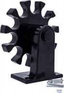 lldsimex r8 collet rack & tool tray: 11 hole rotating holder for maximum storage efficiency logo