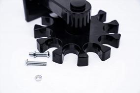 img 2 attached to LLDSIMEX R8 Collet Rack & Tool Tray: 11 Hole Rotating Holder For Maximum Storage Efficiency
