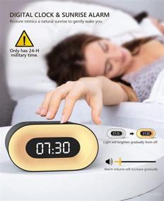 img 1 attached to 🌙 Sleep better with Cunmiso Life 3 in 1 White Noise Machine – Alarm Clock, Night Light & 48 Hi-Fi Sounds for Soothing Sleep – Black H500