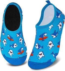 img 4 attached to 👶 Water Toddler Non Slip Walking 31 Boys' Shoes: Perfect for Outdoor Adventures