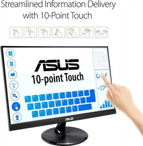 img 2 attached to ASUS VT229H Monitor 1080P 10 Point 21.5", Touch Screen, Eye Care, Flicker-Free, Blue Light Filter, HDMI