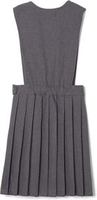 img 1 attached to French Toast V Neck Pleated Jumper Girls' Clothing : Dresses