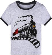 👕 steam t-shirt sleeve clothing for little toddler boys - tops, tees & shirts logo