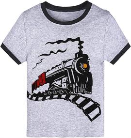 img 4 attached to 👕 Steam T-Shirt Sleeve Clothing for Little Toddler Boys - Tops, Tees & Shirts