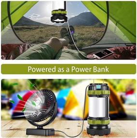 img 2 attached to T2000 High Lumen LED Camping Lantern Flashlight - 6 Modes, Rechargeable & Power Bank Capacity - Best For Outdoor Emergency & Hurricane Preparedness