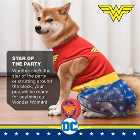 img 2 attached to DC Wonder Costume Halloween Official Dogs