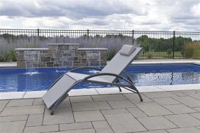 img 3 attached to DKDSUN-HV Haven Dockside Lounger By Vivere - Optimal For Relaxation And Comfort