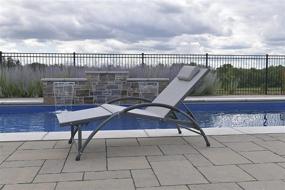img 2 attached to DKDSUN-HV Haven Dockside Lounger By Vivere - Optimal For Relaxation And Comfort