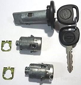 img 3 attached to 🔑 Chevrolet GM OEM Ignition/Doors Lock Key Cylinder Set - Key Matching Included