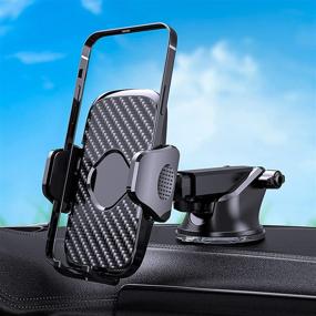 img 1 attached to 3-in-1 Long Arm Car Phone Holder Mount – Best Choice for Car 📱 Dashboard, Windshield, and Vent – Adjustable Phone Holder Suitable for All Smartphones and Cars