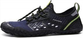 img 1 attached to UBFEN Mens & Womens Water Shoes: Quick-Dry For Boating, Fishing, Diving, Surfing And More!