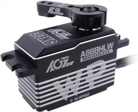 img 4 attached to Powerful And Waterproof AGFRC 33KG Low-Profile Servo For 1/10 RC Model With 180° Control Angle