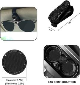 img 1 attached to Accessories Charger Coasters Glasses Holders Car Electronics & Accessories and Car Electronics Accessories