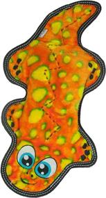 img 1 attached to 🦎 Kyjen Company Invincibles 4 Squeak Gecko - Orange & Yellow - 17 Inch