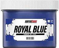 screen print direct plastisol ink - rapid cure blue (32oz/quart) for low temp curing fabric printing logo